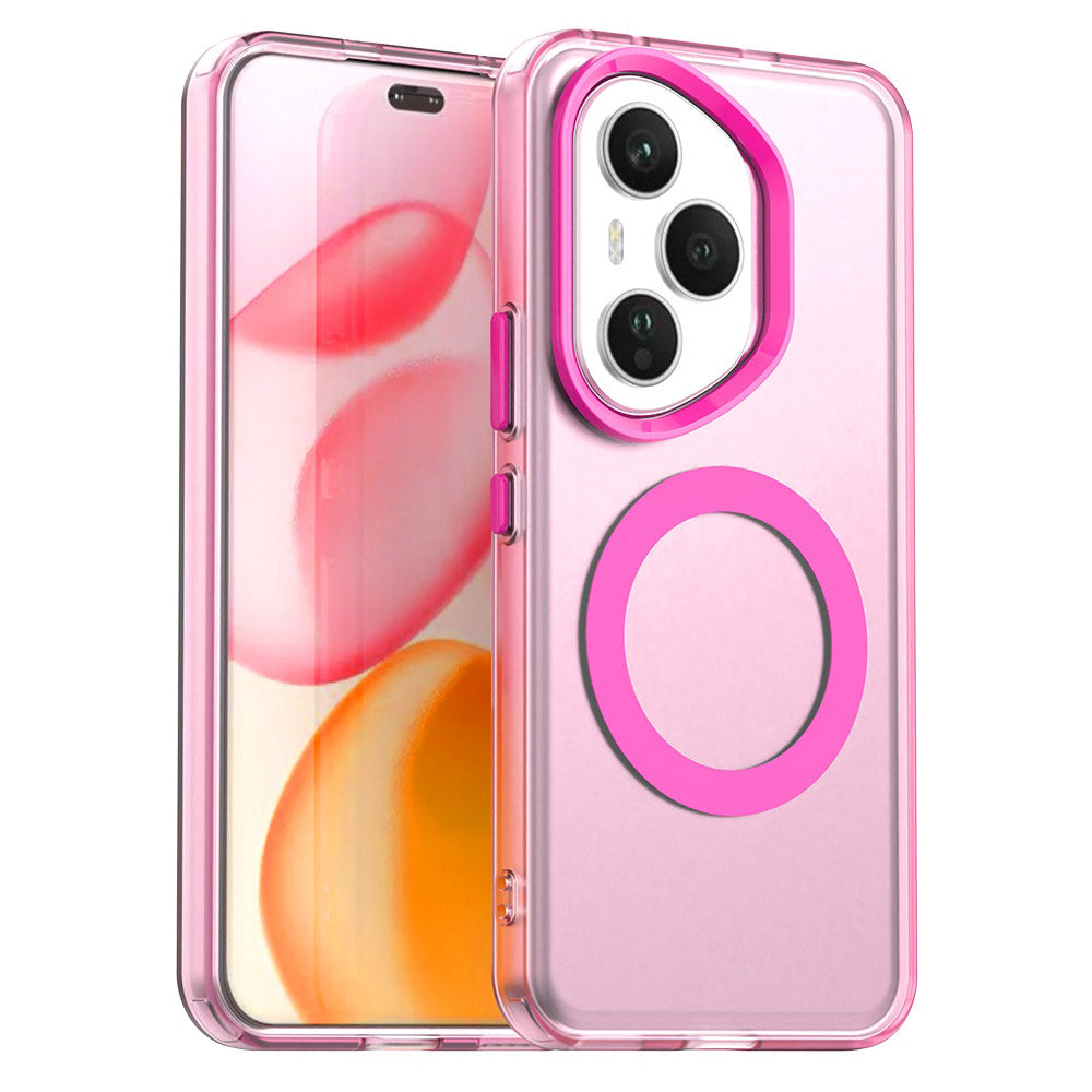Funda MagSafe para Honor 400 Pro, Techsuit, CandyCase, Rosa