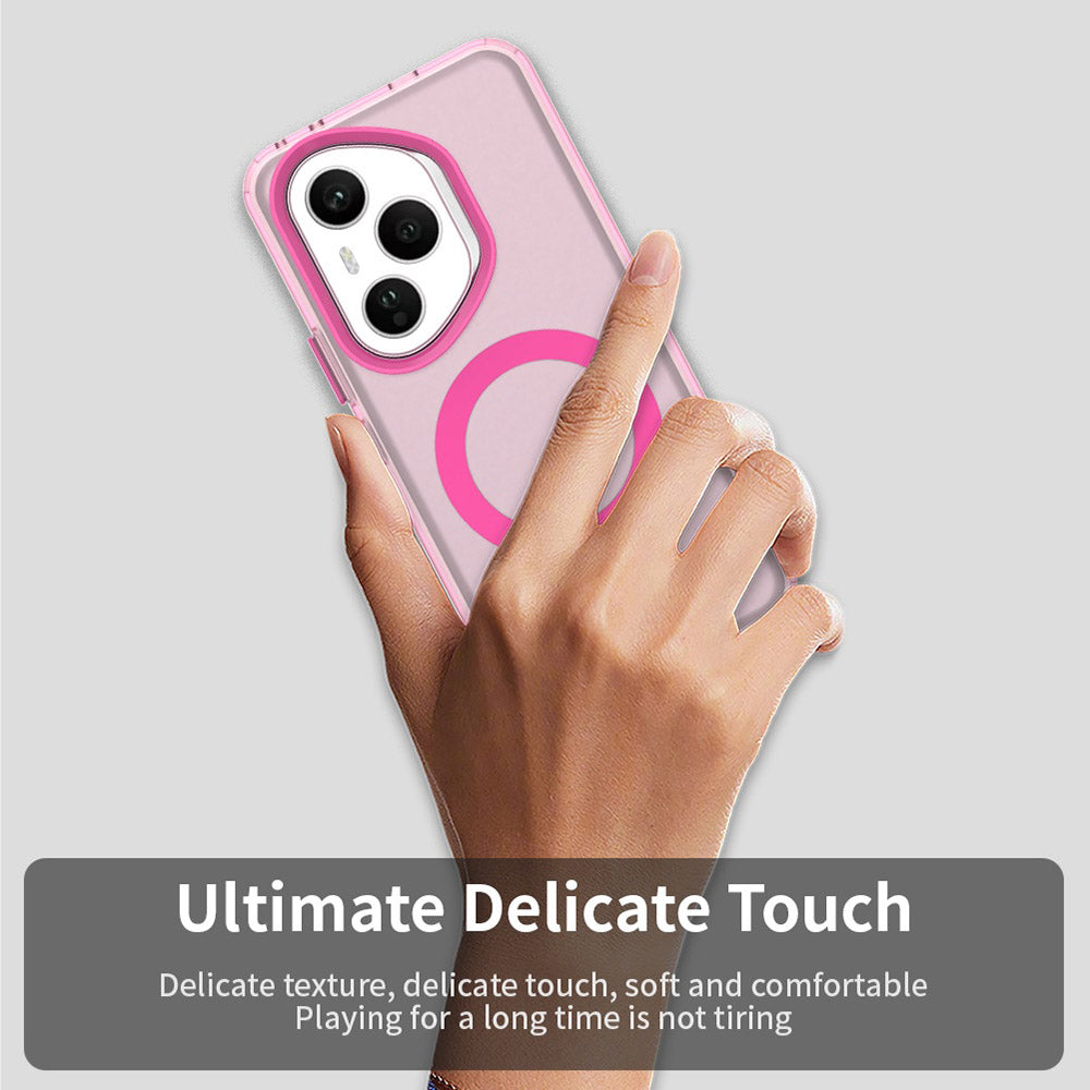 Funda MagSafe para Honor 400 Pro, Techsuit, CandyCase, Rosa