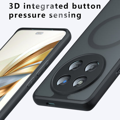 Funda MagSafe para Honor 400 Pro, Techsuit, PureFrost, Negra