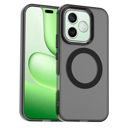 Funda MagSafe para Honor 600 Lite, Techsuit, CandyCase, Negra
