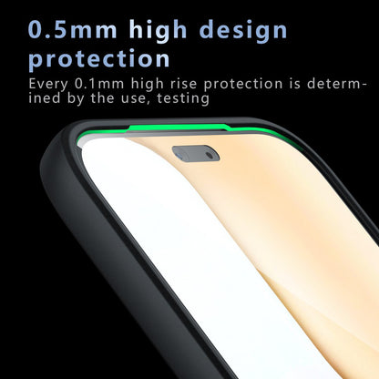 Funda MagSafe para Honor 600 Lite, Techsuit, PureFrost, Negra Satinada