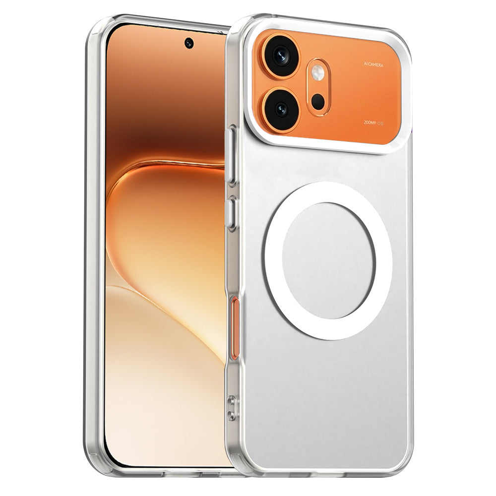 Funda MagSafe para Honor 600 Pro / 600, Techsuit, CandyCase, Blanca