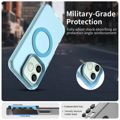 Funda MagSafe para Honor 600 Pro / 600, Techsuit, CandyCase, Azul