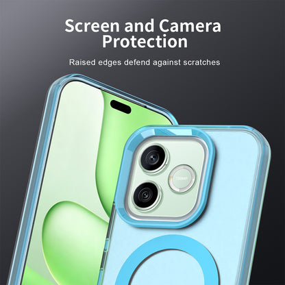 Funda MagSafe para Honor 600 Pro / 600, Techsuit, CandyCase, Azul