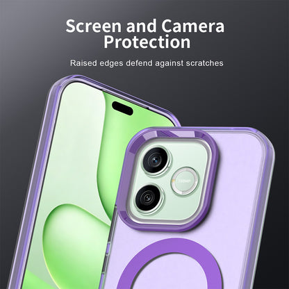 Funda MagSafe para Honor 600 Pro / 600, Techsuit, CandyCase, Morado
