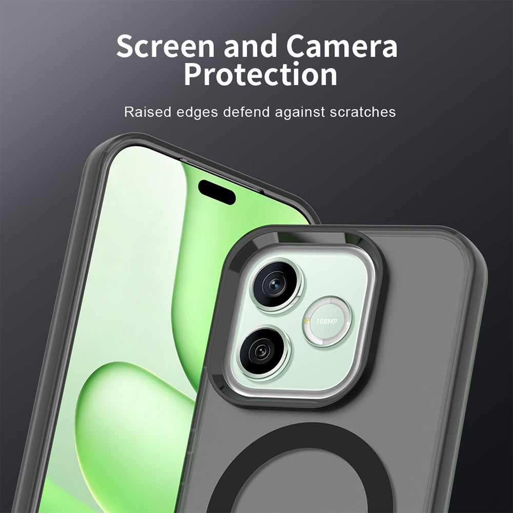 Funda MagSafe para Honor 600 Pro / 600, Techsuit, CandyCase, Negra