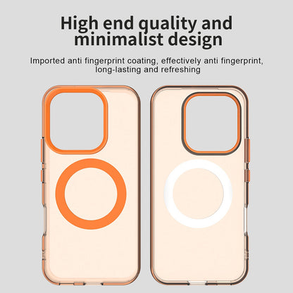 Funda MagSafe para Honor 600 Pro / 600, Techsuit, CandyCase, Naranja