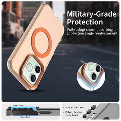 Funda MagSafe para Honor 600 Pro / 600, Techsuit, CandyCase, Naranja