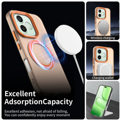 Funda MagSafe para Honor 600 Pro / 600, Techsuit, CandyCase, Naranja