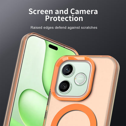 Funda MagSafe para Honor 600 Pro / 600, Techsuit, CandyCase, Naranja