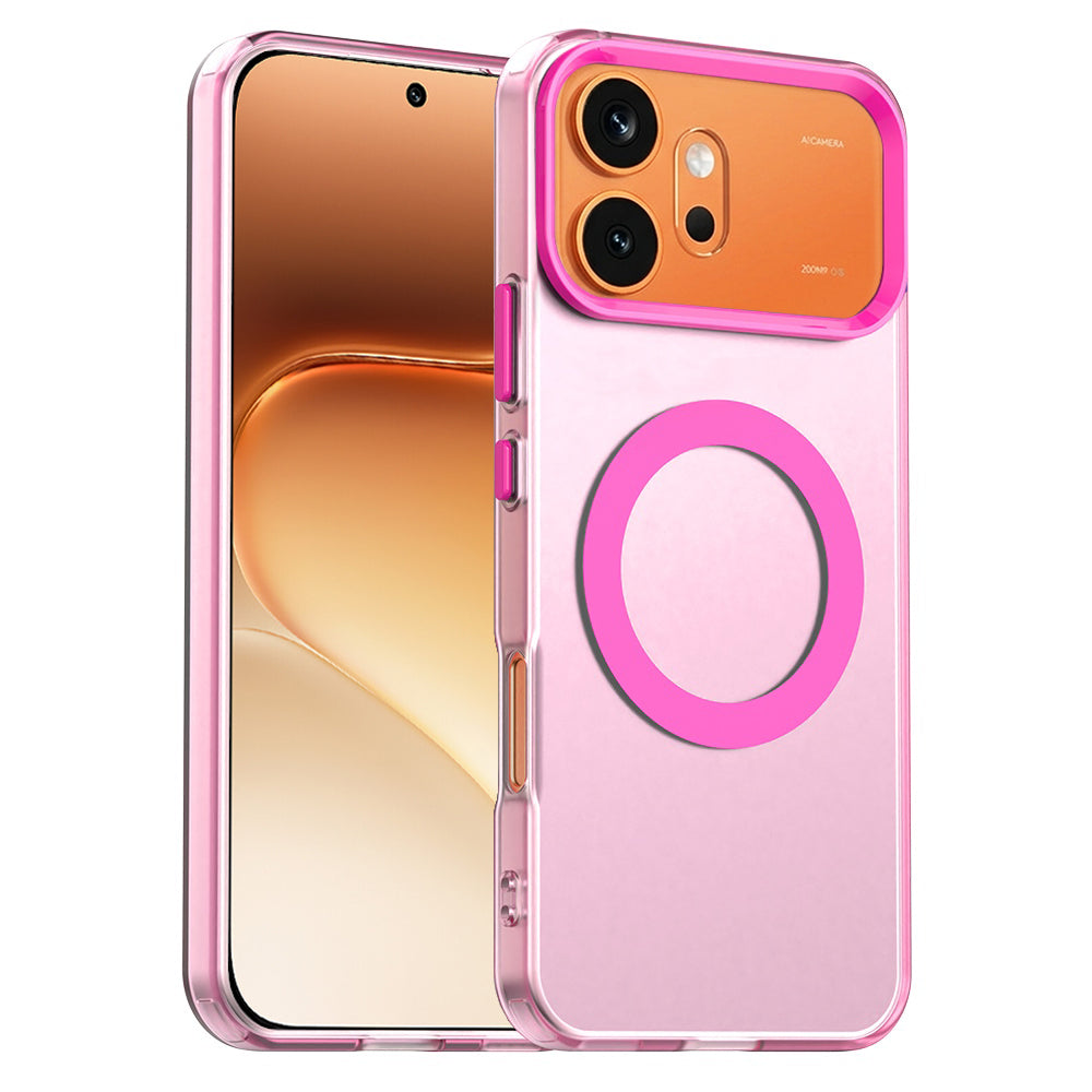 Funda MagSafe para Honor 600 Pro / 600, Techsuit, CandyCase, Rosa