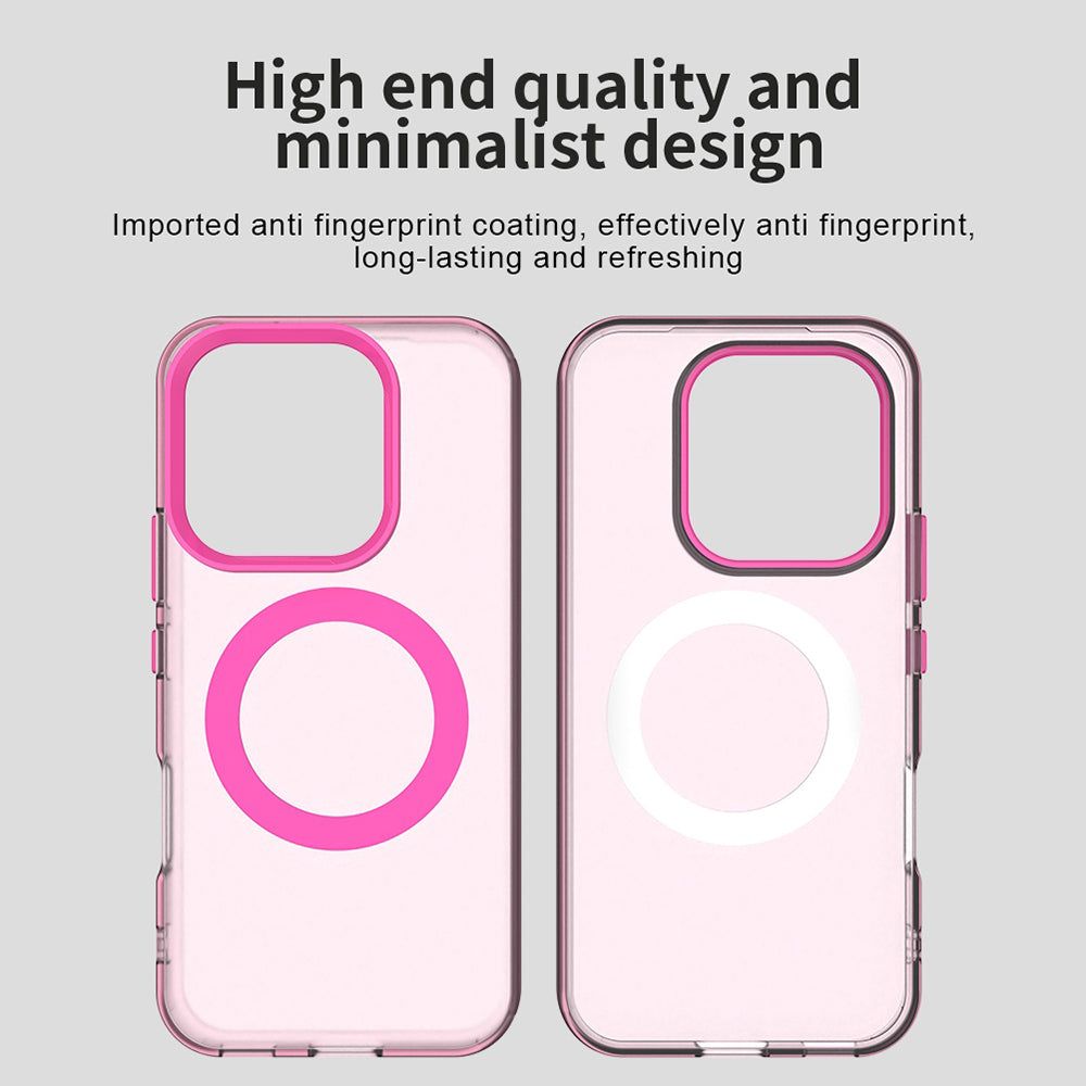 Funda MagSafe para Honor 600 Pro / 600, Techsuit, CandyCase, Rosa