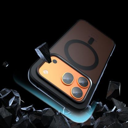 Funda MagSafe para Honor 600 Pro / 600, Techsuit, PureFrost, Negra Satinada