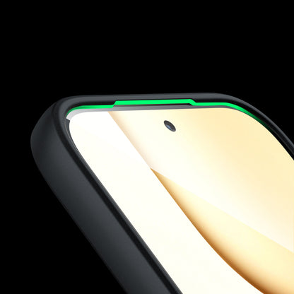 Funda MagSafe para Honor 600 Pro / 600, Techsuit, PureFrost, Negra Satinada