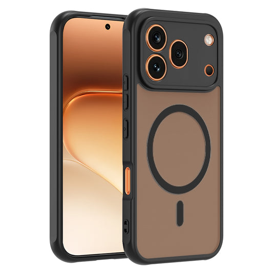 Funda MagSafe para Honor 600 Pro, Techsuit, HaloFrost II, Negra
