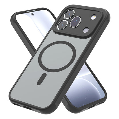Funda MagSafe para Honor 600 Pro, Techsuit, HaloFrost II, Negra