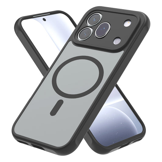 Funda MagSafe para Honor 600 Pro, Techsuit, HaloFrost II, Negra