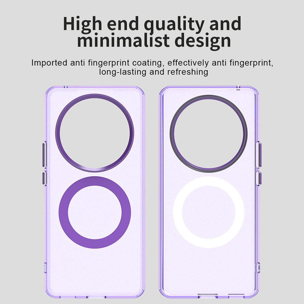 Funda MagSafe para Honor Magic6 Lite, Techsuit, CandyCase, Morado