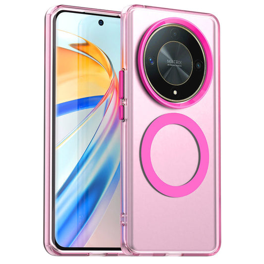 Funda MagSafe para Honor Magic6 Lite, Techsuit, CandyCase, Rosa