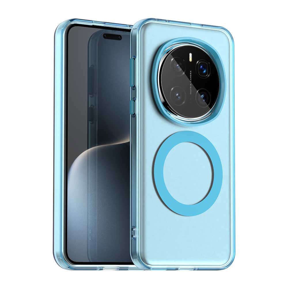 Funda MagSafe para Honor Magic7 Pro, Techsuit, CandyCase, Azul