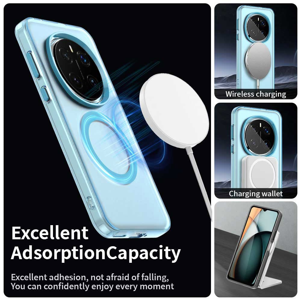 Funda MagSafe para Honor Magic7 Pro, Techsuit, CandyCase, Azul