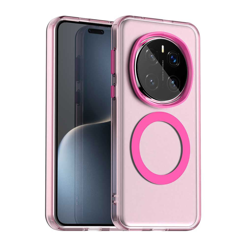 Funda MagSafe para Honor Magic7 Pro, Techsuit, CandyCase, Rosa