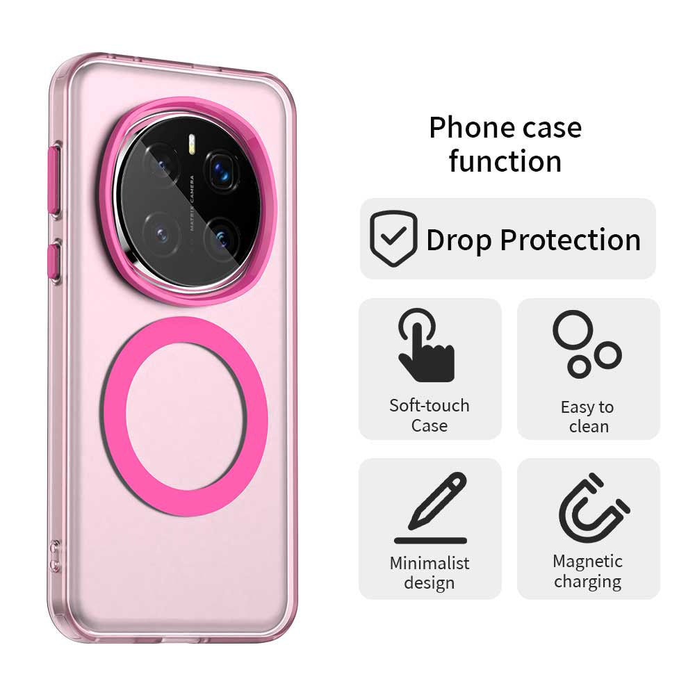 Funda MagSafe para Honor Magic7 Pro, Techsuit, CandyCase, Rosa