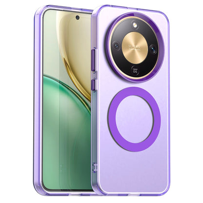 Funda MagSafe para Honor Magic8 Lite, Techsuit, CandyCase, Morado