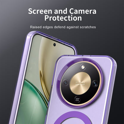 Funda MagSafe para Honor Magic8 Lite, Techsuit, CandyCase, Morado