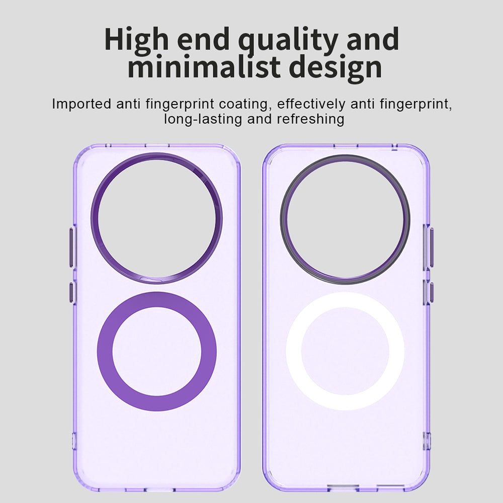 Funda MagSafe para Honor Magic8 Lite, Techsuit, CandyCase, Morado
