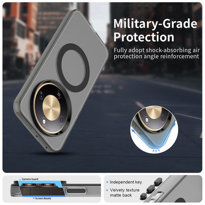 Funda MagSafe para Honor Magic8 Lite, Techsuit, CandyCase, Negra.