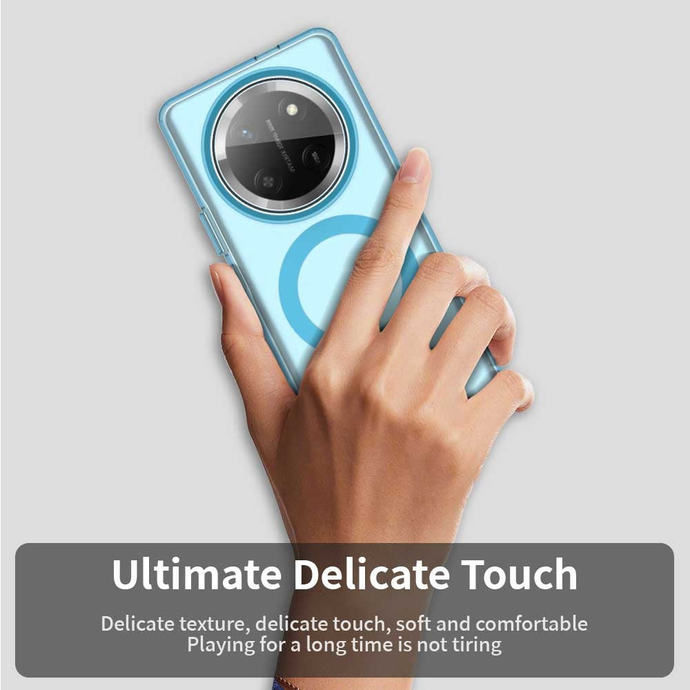 Funda MagSafe para Honor X9c / Magic7 Lite, Techsuit, CandyCase, Azul