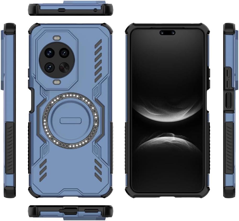 Funda MagSafe para Huawei nova 14 Pro, Techsuit, ArmorMag, Azul