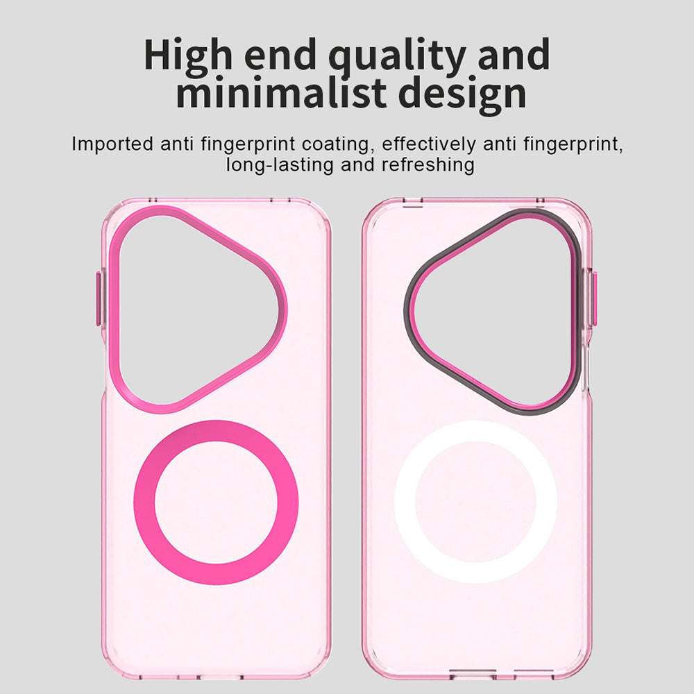 Funda MagSafe para Huawei Pura 80 Pro, Techsuit, CandyCase, Rosa