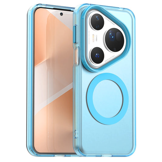 Funda MagSafe para Huawei Pura 80 Ultra, Techsuit, CandyCase, Azul