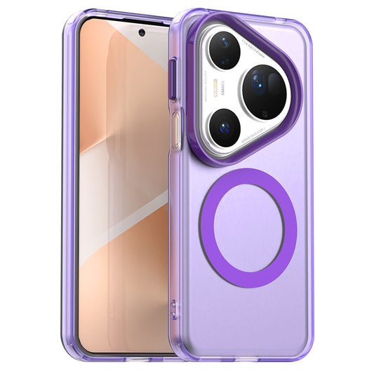 Funda MagSafe para Huawei Pura 80 Ultra, Techsuit, CandyCase, Morado