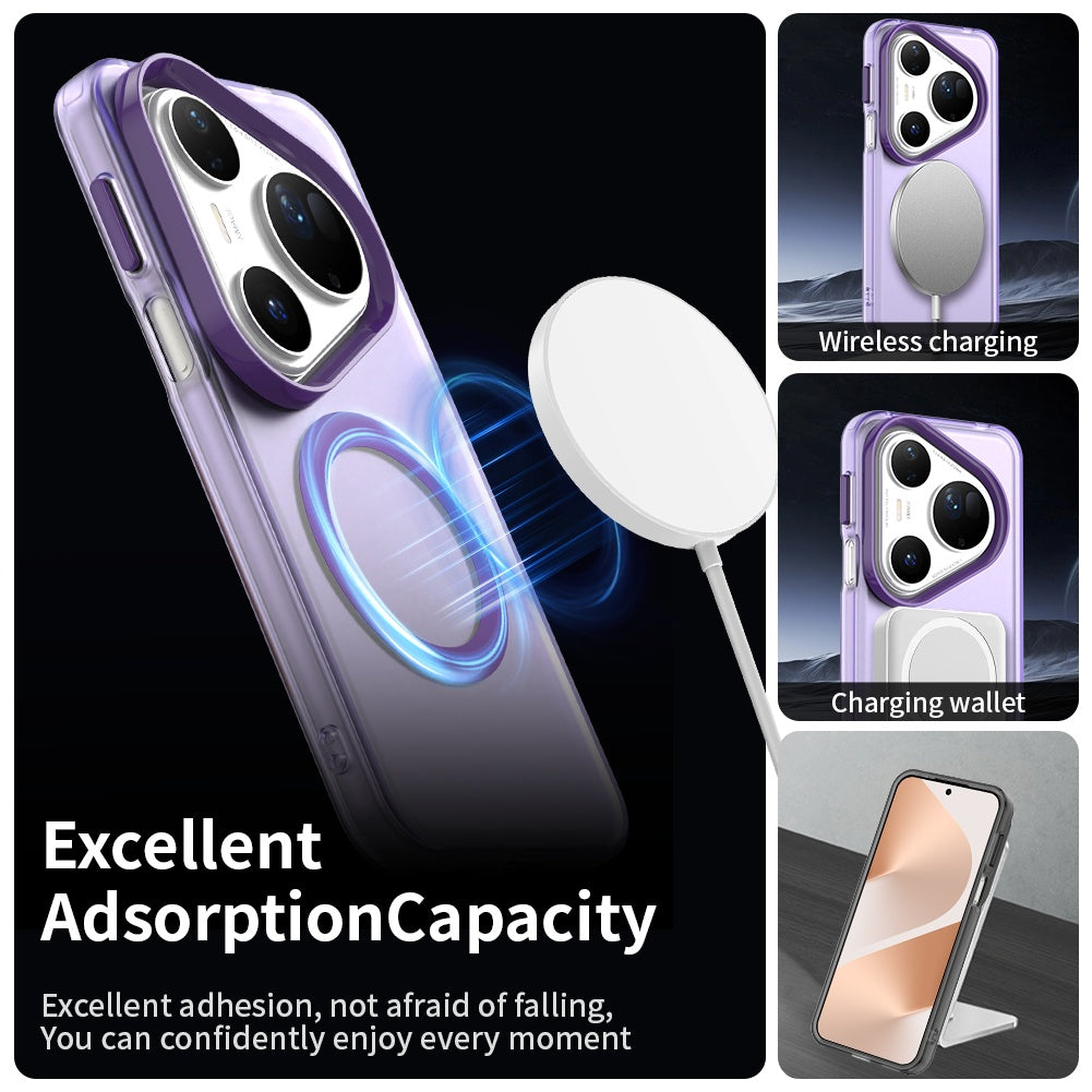 Funda MagSafe para Huawei Pura 80 Ultra, Techsuit, CandyCase, Morado
