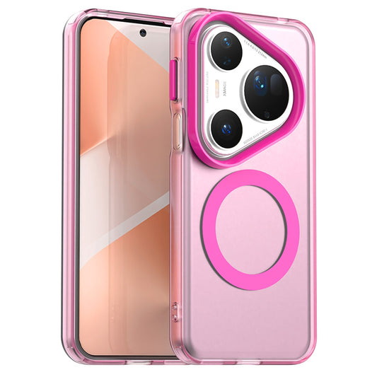 Funda MagSafe para Huawei Pura 80 Ultra, Techsuit, CandyCase, Rosa