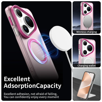 Funda MagSafe para Huawei Pura 80 Ultra, Techsuit, CandyCase, Rosa