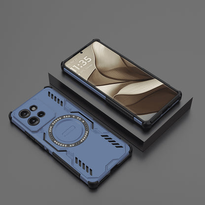 Funda MagSafe para Motorola Edge 50, Techsuit, ArmorMag, Azul