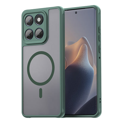 Funda MagSafe para Motorola Edge 60 Fusion / Edge 60, Techsuit, HaloFrost II, Verde