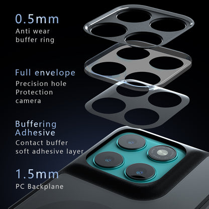 Funda MagSafe para Motorola Edge 60 Fusion / Edge 60, Techsuit, PureFrost, Negra