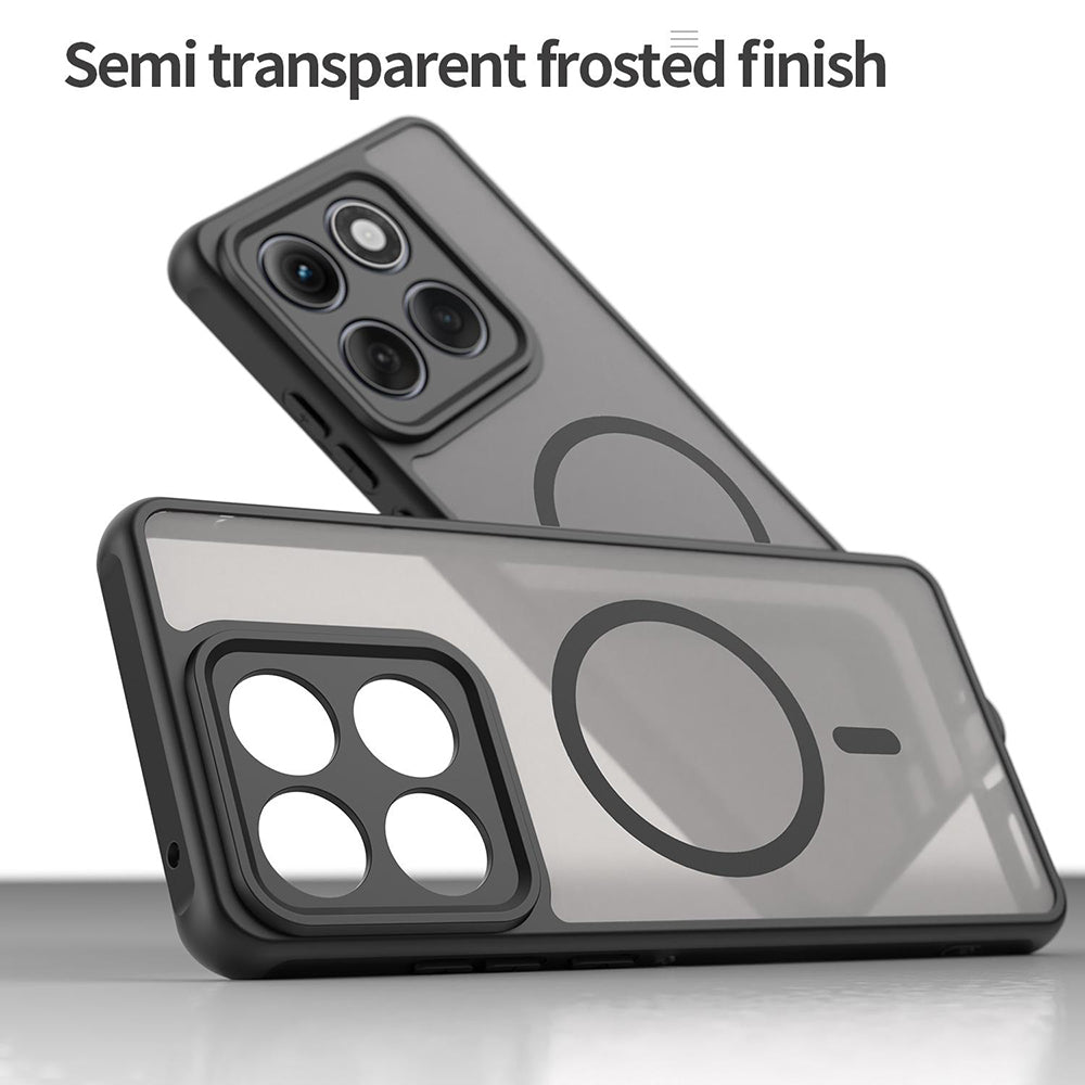 Funda MagSafe para Motorola Edge 60 Pro, Techsuit, HaloFrost II, Verde