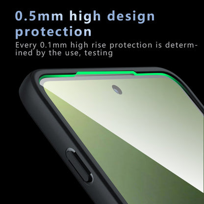 Funda MagSafe para Motorola Edge 70 Fusion, Techsuit, PureFrost, Negra Satinada