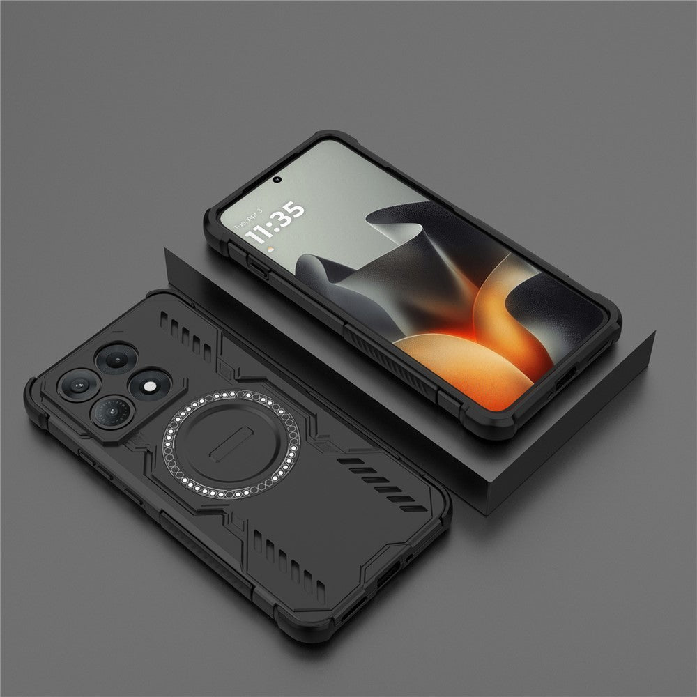 Funda MagSafe para Motorola Edge 70 Max, Techsuit, ArmorMag, Negra