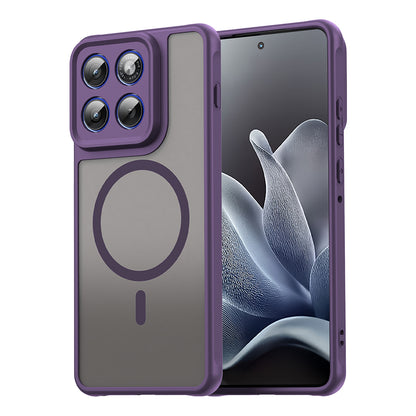 Funda MagSafe para Motorola Edge 70, Techsuit, HaloFrost II, Morado