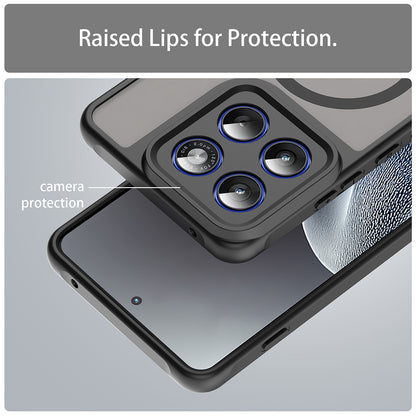 Funda MagSafe para Motorola Edge 70, Techsuit, HaloFrost II, Negra