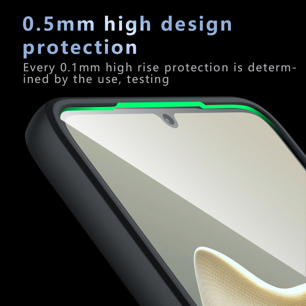 Funda MagSafe para Motorola Moto G06, Techsuit, PureFrost, Negra Satinada