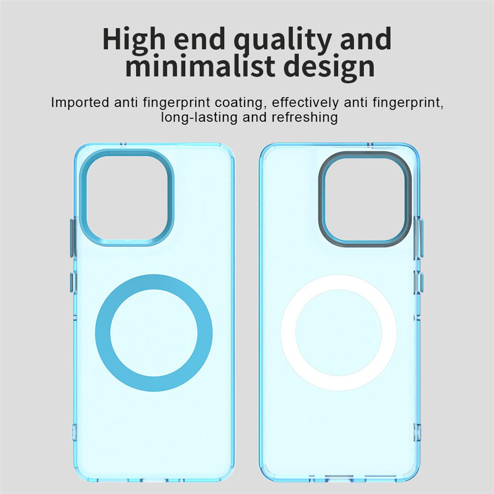 Funda MagSafe para Motorola Moto G86, Techsuit, CandyCase, Azul