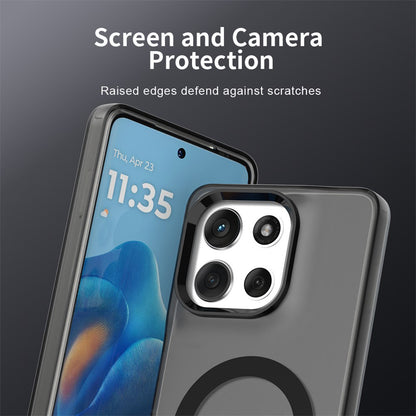 Funda MagSafe para Motorola Moto G86, Techsuit, CandyCase, Negra